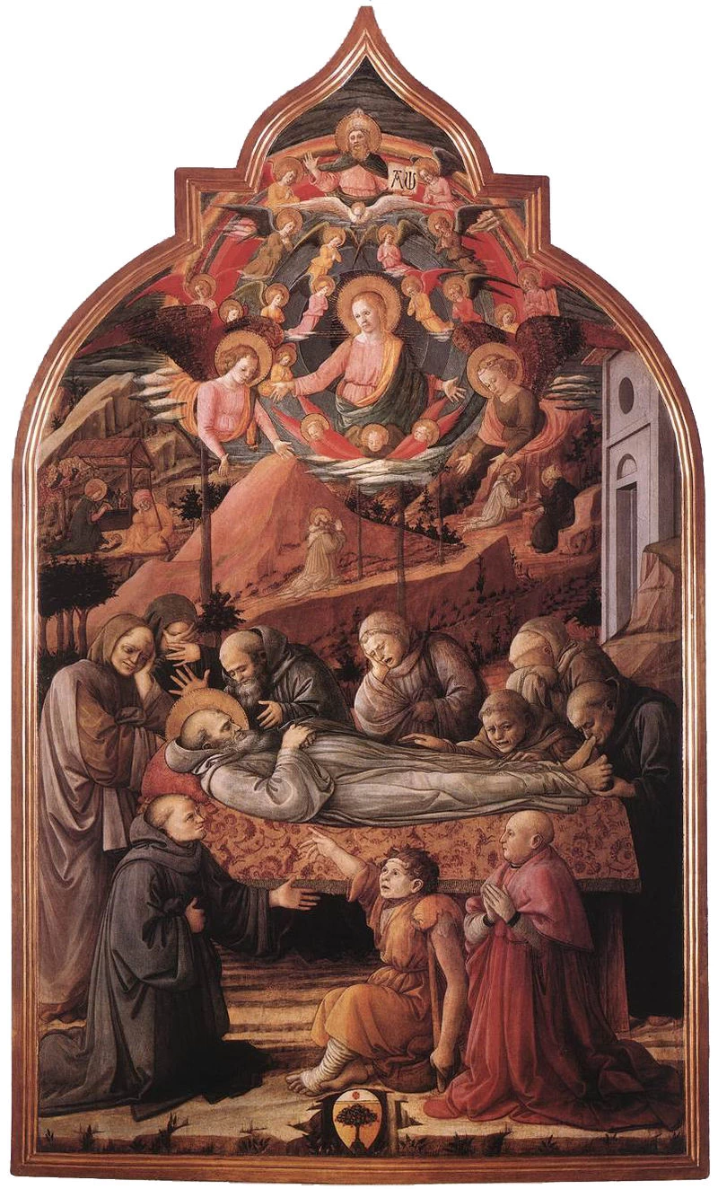 Esequie di san Girolamo - Duomo, Prato